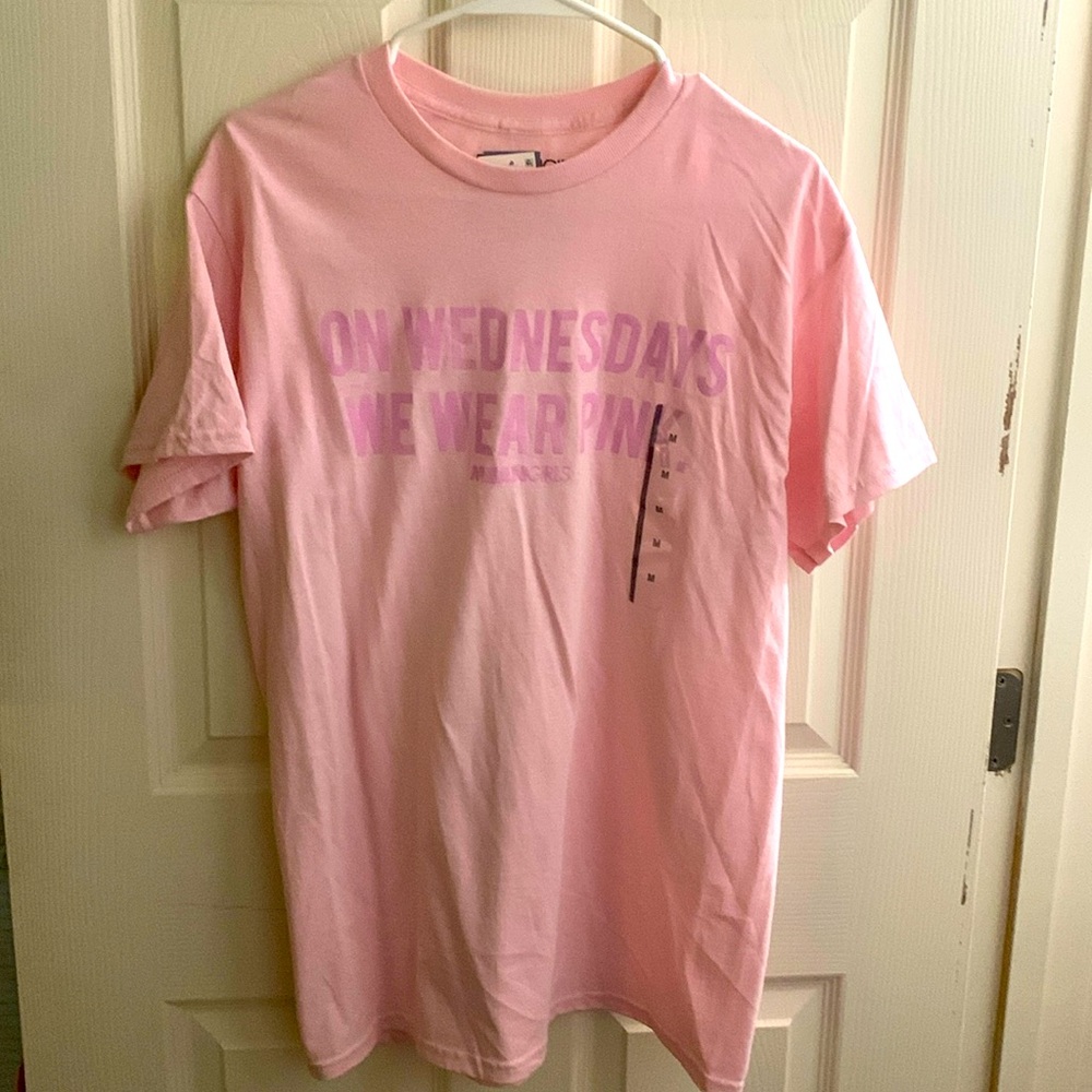 Mean Girls Wednesdays We Wear Pink Top